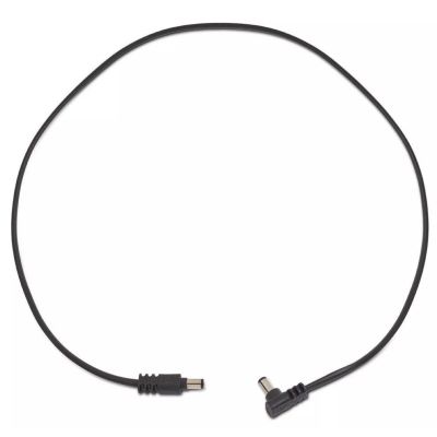 Rockboard Flat Power Recto Acodado 60CM Cable