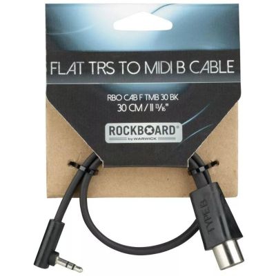 Rockboard Flat TRS MIDI B 30CM Cable