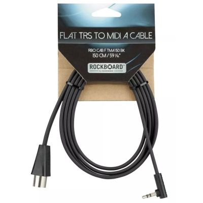 Rockboard Flat TRS MIDI A 1,5M Cable