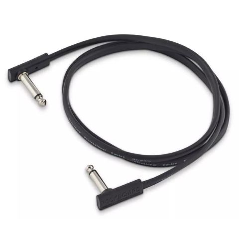 Rockboard Flat Patch 1M Negro Cable