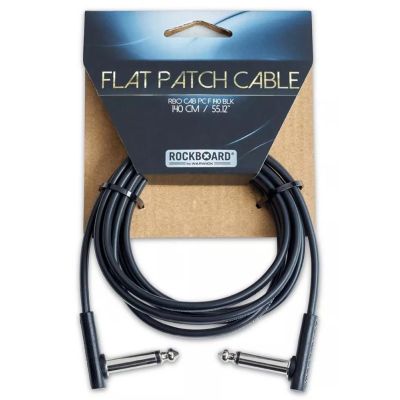 Rockboard Flat Patch 1,4M Negro Cable