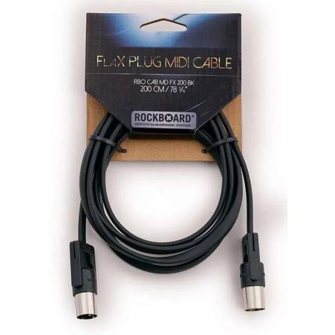 Rockboard Flax Plug MIDI 2M Cable