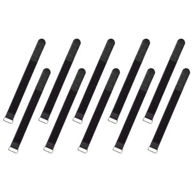 Rockboard Cable Ties Grandes Pack 10 Sujetacables Negros