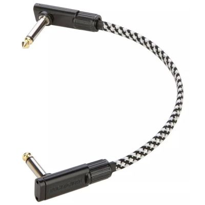 Rockboard Salt&Pepper Tweed Flat Patch 20CM Cable 2