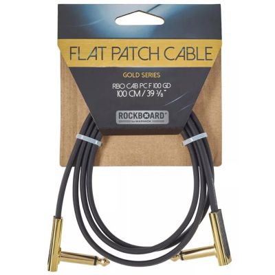 Rockboard Gold Series Flat Patch 1M Cable