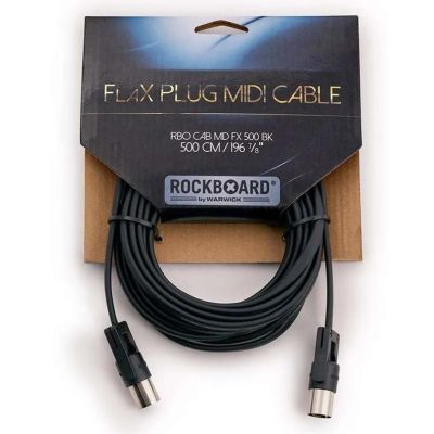 Rockboard Flax Plug MIDI 5M Cable