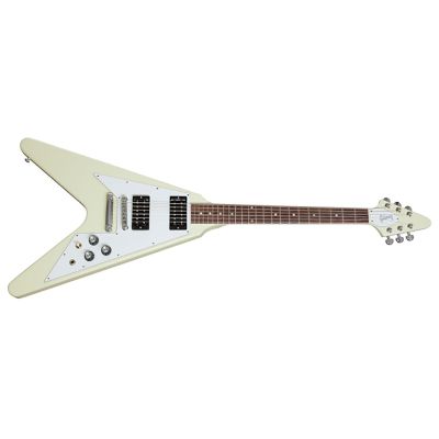 Gibson 70'S Flying V Classic White Guitarra Eléctrica