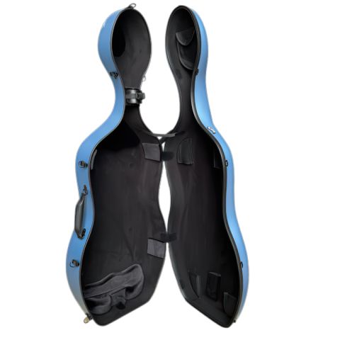 Estuche cello Artist Dynamic policarbonato 4/4 Azul cielo