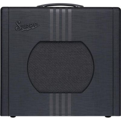 Supro 1820RBB Delta King 10 Black & Black 2
