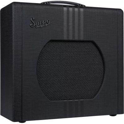 Supro 1822RBB Delta King 12Black & Black