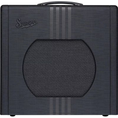 Supro 1822RBB Delta King 12Black & Black 2