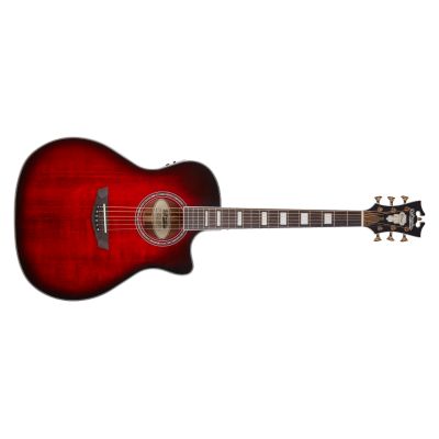 D'Angelico Premier Gramercy Trans Black Cherry