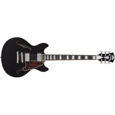 D'Angelico Premier DC Black Flake Guitarra Eléctrica