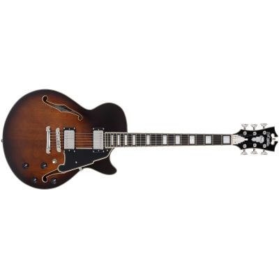 D'Angelico Premier SS Guitarra Eléctrica Brown Burts