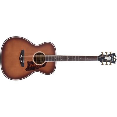 D'Angelico Premier Tammany Caramel Burst Guitarra Electroacústica