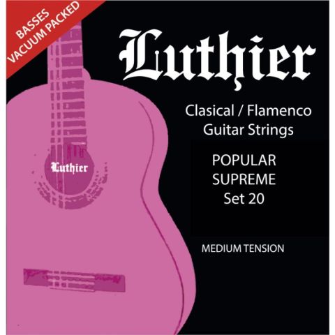LUTHIER LU-20 Juego Cuerdas Clásica