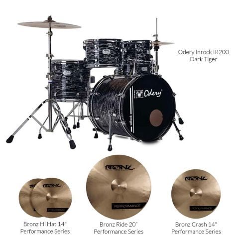 Pack Odery Inrock IR 200 Dark Tiger +...