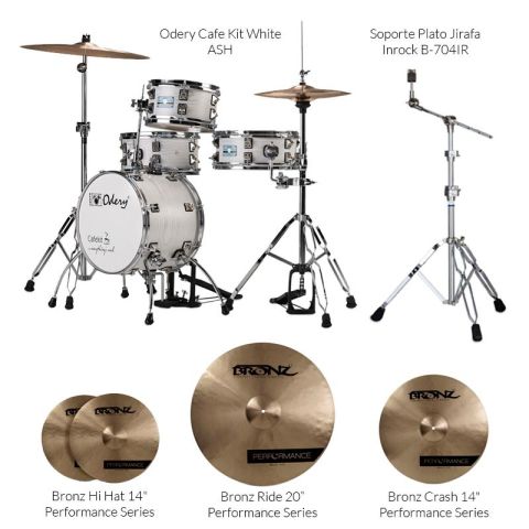 Pack Odery Café Kit White Ash +...