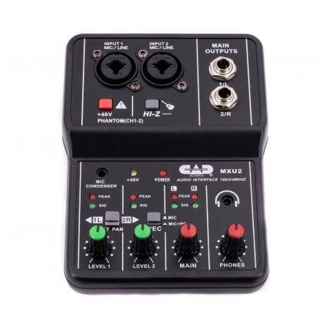 Cad Audio MXU2 Mesa de Mezclas 2 Canales