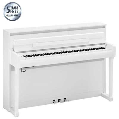 Yamaha CLP-885 PW Blanco Pulido Piano Clavinova 2