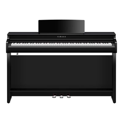 Yamaha CLP-825 Pe Negro Pulido Piano Clavinova