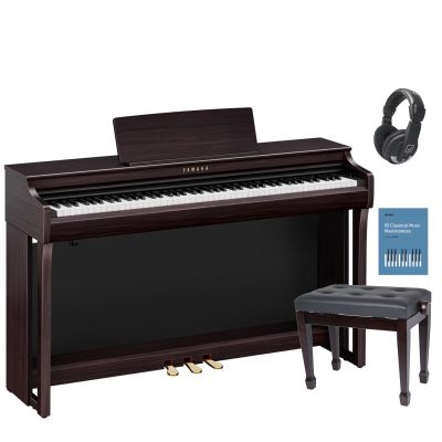 Pack Yamaha CLP-825 RW Palisandro Piano Clavinova