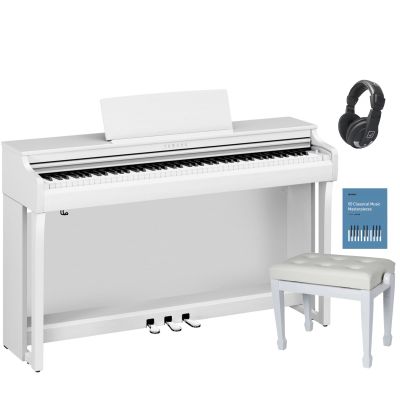 Pack Yamaha CLP-825 Wh Blanco Piano Clavinova