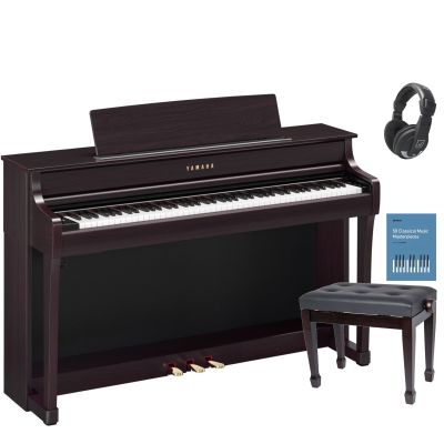 Pack Yamaha CLP-845 R Rosewood Piano Clavinova