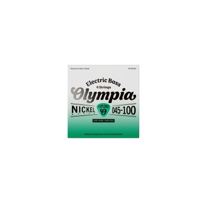 Olympia Explore Electric Bass Strings, Nickel Wound, 045-100