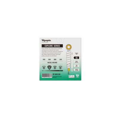 Olympia Explore Electric Bass Strings, Nickel Wound, 045-100 2