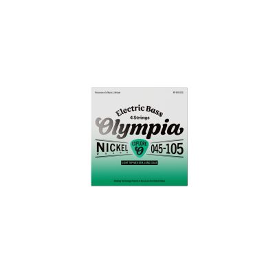 Olympia Explore Electric Bass Strings, Nickel Wound, 045-105