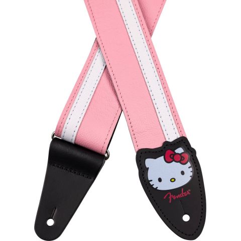 Fender 2" Hello Kitty Lthr Strap Pink...