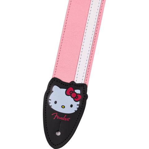 Fender 2" Hello Kitty Lthr Strap Pink...