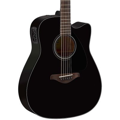Yamaha FGX800CII Guitarra Electroacústica Negra 2