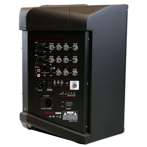 Smart Acoustic SM8 Sistema Multi PA