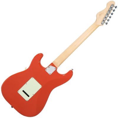 Vintage Reissued V6 Guitarra Eléctrica Firenza Red 2