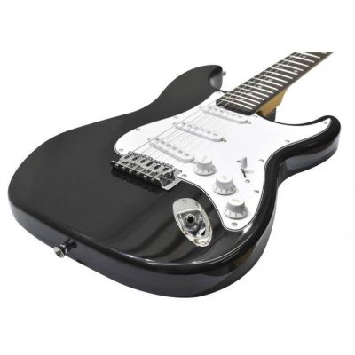 Washburn Sonamaster WS300B Negra Guitarra Eléctrica 2