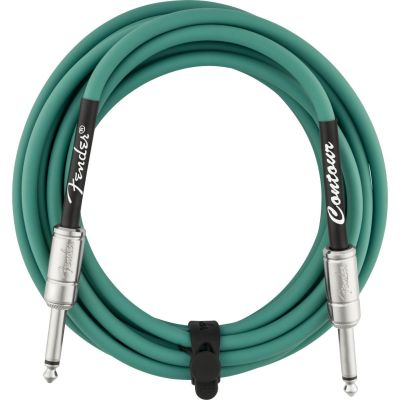 Fender Contour 4,5M Sherwood Green Cable de Guitarra 2