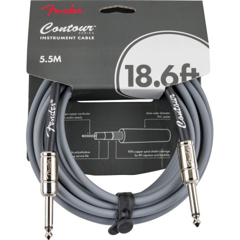 Fender Contour 5,6M Inca Silver Cable...
