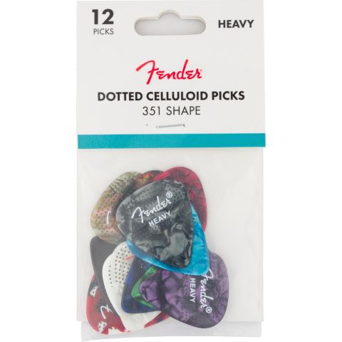 Fender 351 Dotted Celluloid Hard Pack...