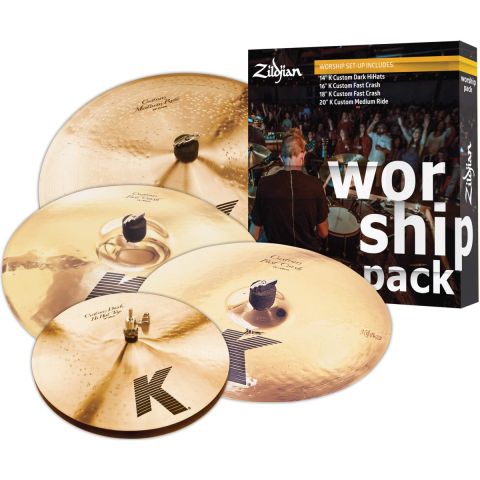 Zildjian Set Platos K Custom Workship