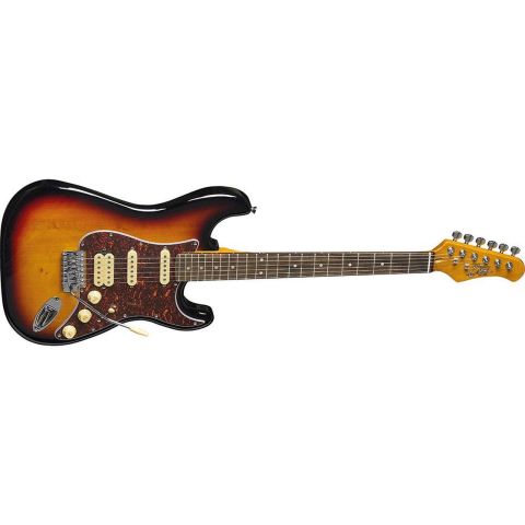 Eko Starter ST350 vintage HSS Sunburst