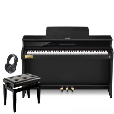 Pack Casio Celviano AP-750 Negro con colaboración de C.Bechstein