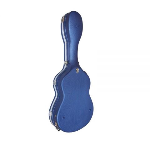 Cibeles C230.015AZ Estuche ABS Guitarra Clásica Cuadros Azul Gris