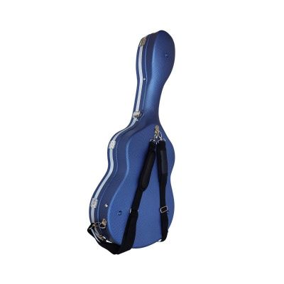 Cibeles C230.015AZ Estuche ABS Guitarra Clásica Cuadros Azul Gris