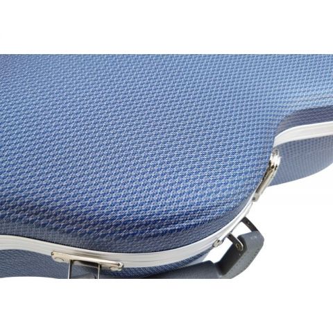 Cibeles C230.015AZ Estuche ABS Guitarra Clásica Cuadros Azul Gris