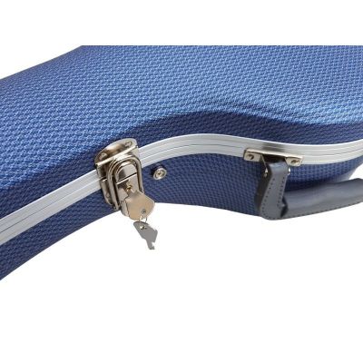 Cibeles C230.015AZ Estuche ABS Guitarra Clásica Cuadros Azul Gris