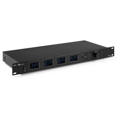 Power Dynamics PD524B Juego de micrófono inalámbrico UHF con 4 micrófonos de petaca