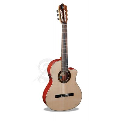 Alhambra GS Cut Away E8 Fishman Green Sustain + Funda Alhambra 9738 de 25mm