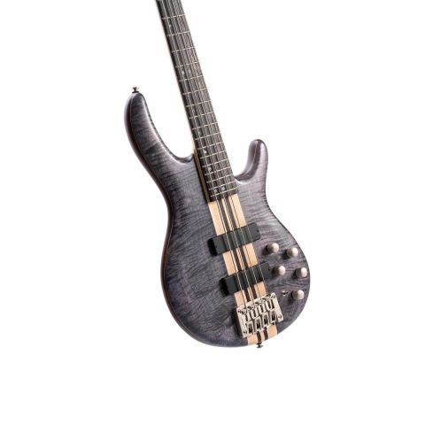 Cort A4 plus FMMH OPLB Bajo Eléctrico Open Pore Blue Black